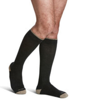 Sigvaris Graduated Compression Socks Traveno Travel Socks Black - The  Nursing Store Inc.