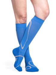 Sigvaris Graduated Compression Socks Motion 412 Steel Blue (62)