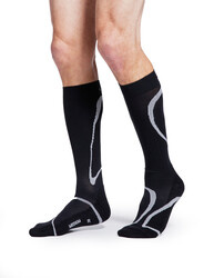 Sigvaris Graduated Compression Socks Motion 412 Black (99)