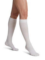 Sigvaris Graduated Compression Socks Cushioned Cotton White 142/182 - The  Nursing Store Inc.