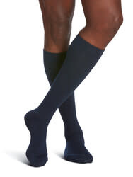 Sigvaris Graduated Compression Socks Casual Cotton 146/186 Navy