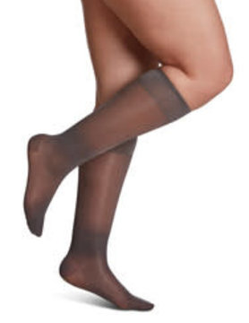 Sigvaris Graduated Compression Socks Sheer Fashion Charcoal 120