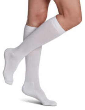 Sigvaris Graduated Compression Eversoft Diabetic Socks 160 White