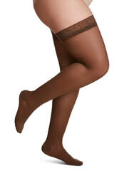 Sigvaris Graduated Compression Hosiery Style Sheer 780 Mocha