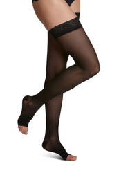 Sigvaris Graduated Compression Hosiery Style Sheer 780 Black