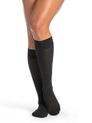 Sigvaris Graduated Compression Hosiery Style Medium Sheer 750 Black