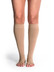 Sigvaris Graduated Compression Hosiery Style Soft Opaque 840 Chai