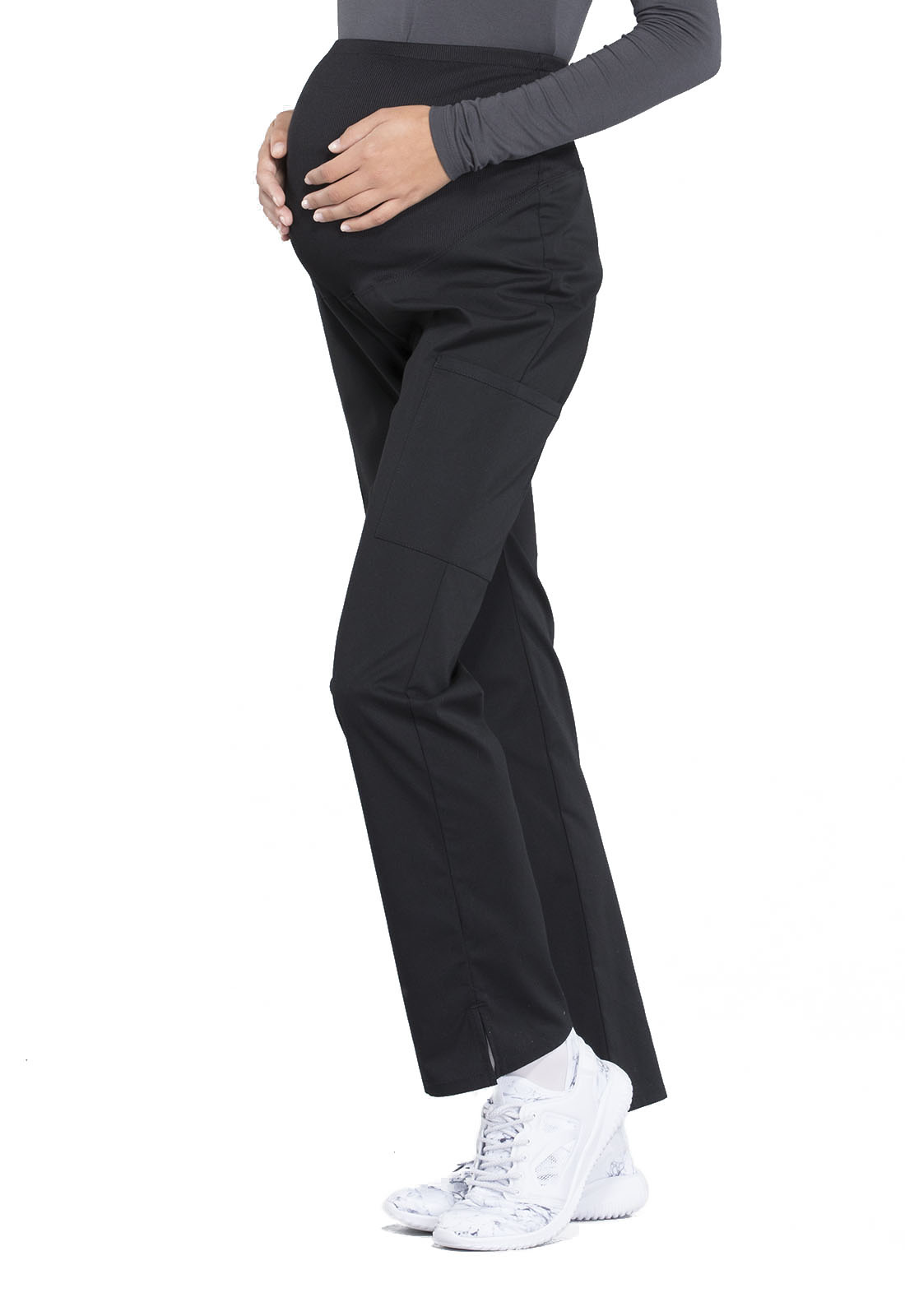 CHEROKEE WORKWEAR Black Maternity Pants 4208