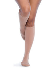 Sigvaris Graduated Compression Hosiery Style Soft Opaque 840 Midnight Blue  - The Nursing Store Inc.