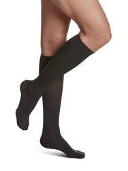 Sigvaris Graduated Compression Hosiery Style Soft Opaque 840 Graphite - The  Nursing Store Inc.