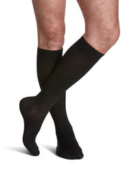 Sigvaris Graduated Compression Socks Style Microfiber 820 Black