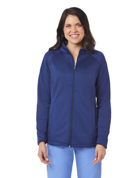 BLAZE Navy Blue Blaze Women's Warm Up Jackets 3812 Medium CLEARANCE