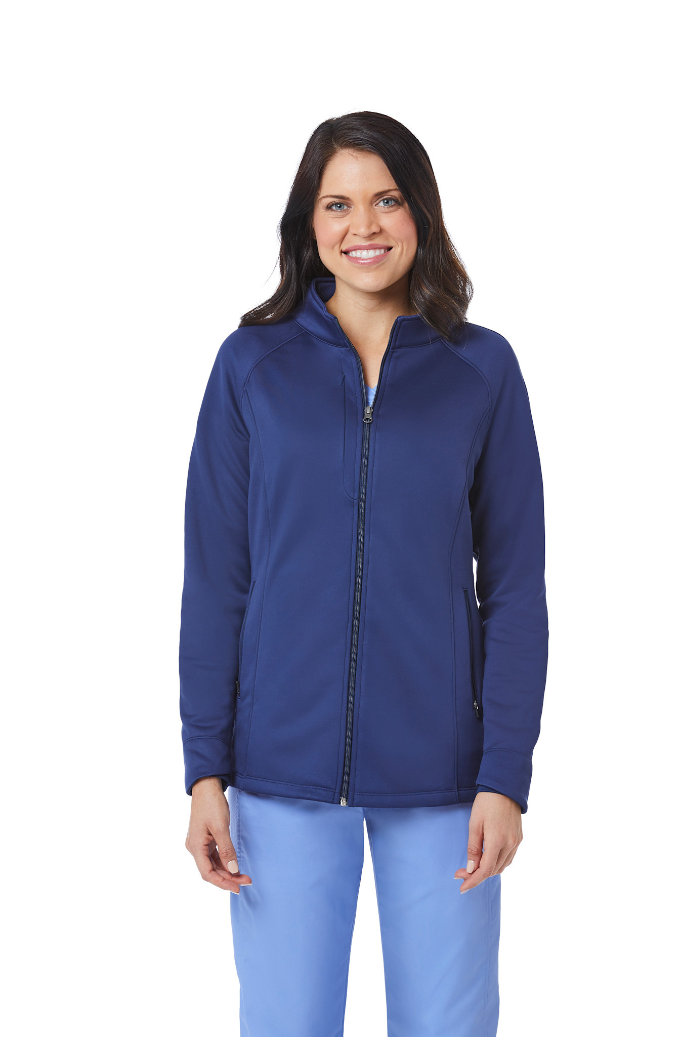 BLAZE Navy Blue Blaze Women's Warm Up Jackets 3812 Medium CLEARANCE