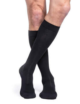 Sigvaris Graduated Compression Socks Cotton 230 Black 30-40 mmHg