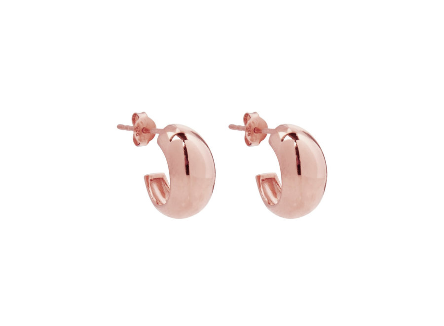 COSMIC ROSE GOLD STUD EARRING