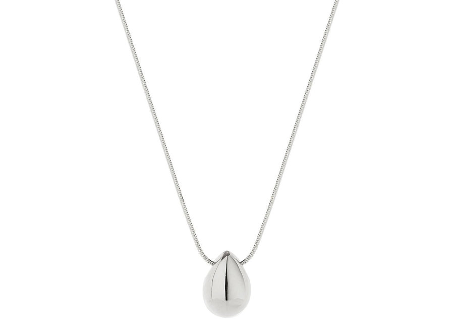 SPLASH SILVER NECKLACE 55CM + EXT (N6727)