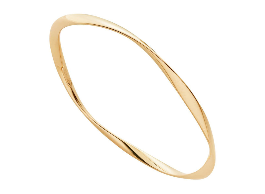 GARDEN OF EDEN BANGLE YELLOW GOLD  (B5134)