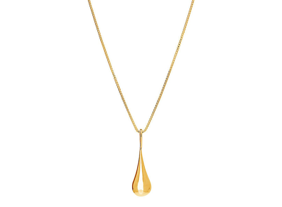 MY SILENT TEARS NECKLACE YELLOW GOLD  (N6220)