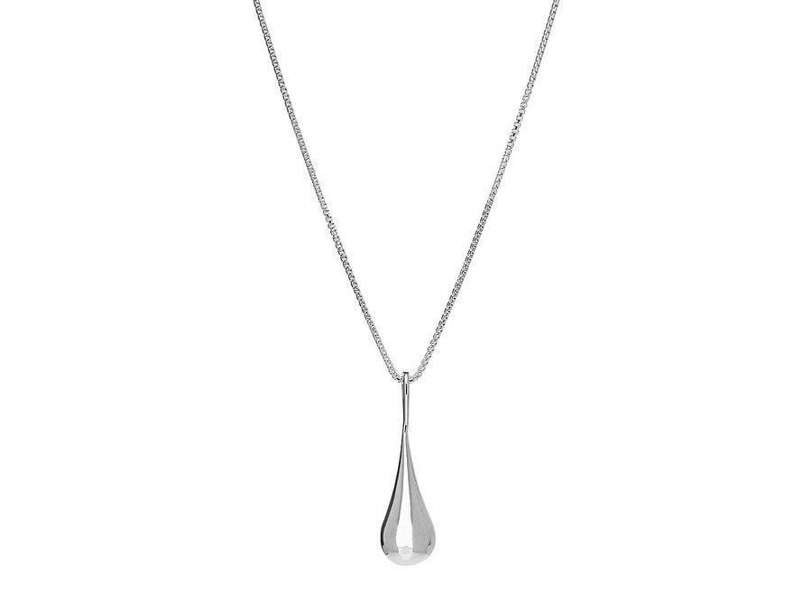 MY SILENT TEARS NECKLACE SILVER