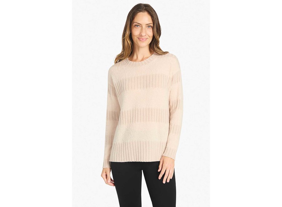 RELAXED BOUCLE STRIPE- Click for more colours