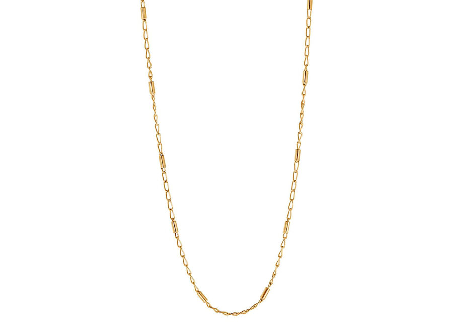 ROD & LINK GOLD CHAIN (N6761 -60)