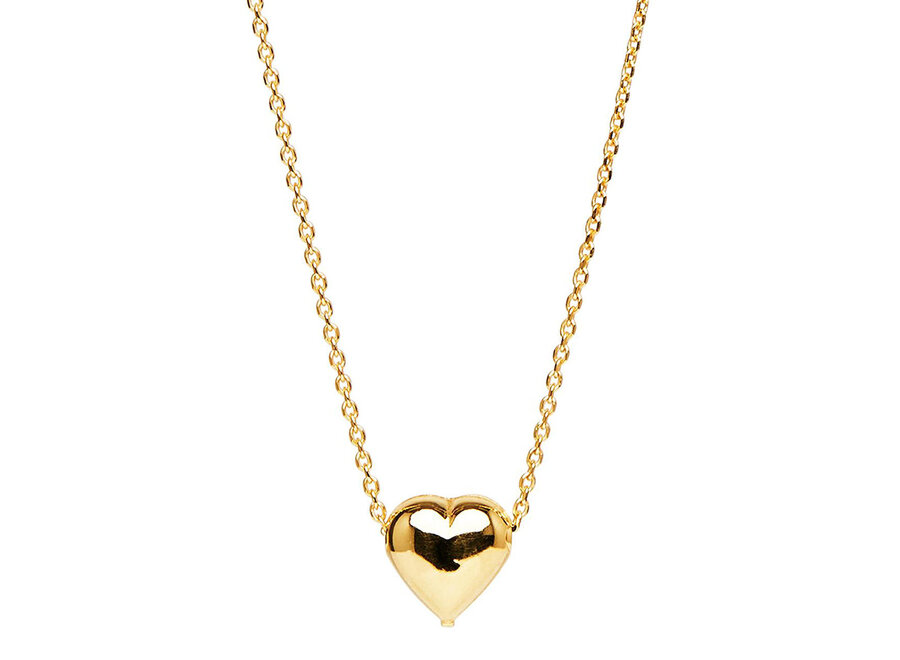 AMORE GOLD CHARM NECKLACE (N7124)