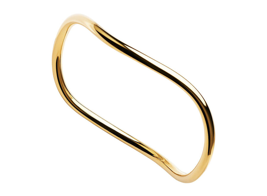 ISLAND OF DREAMS GOLD BANGLE (B7106-65)
