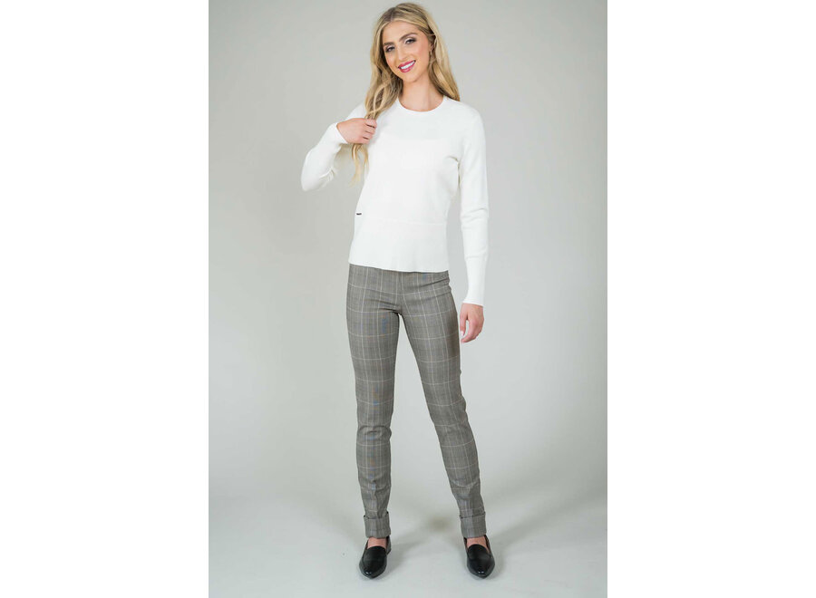 FELINE PLAID ANKLE PANT