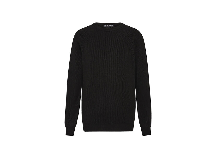 MENS RIBBED CREW