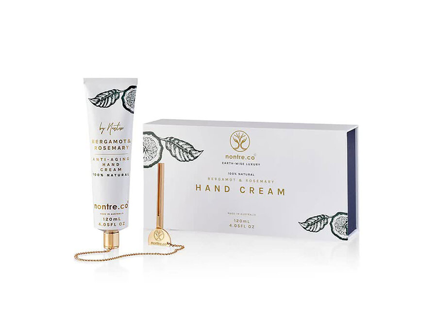 NATURAL HAND CREAM BERGAMOT & ROSEMARY 120ML