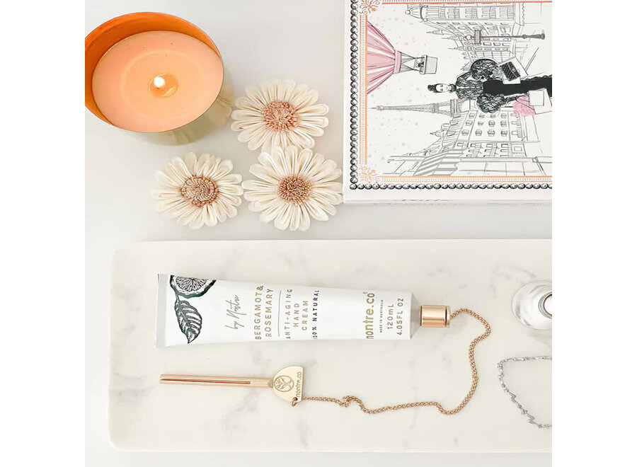 NATURAL HAND CREAM BERGAMOT & ROSEMARY 120ML