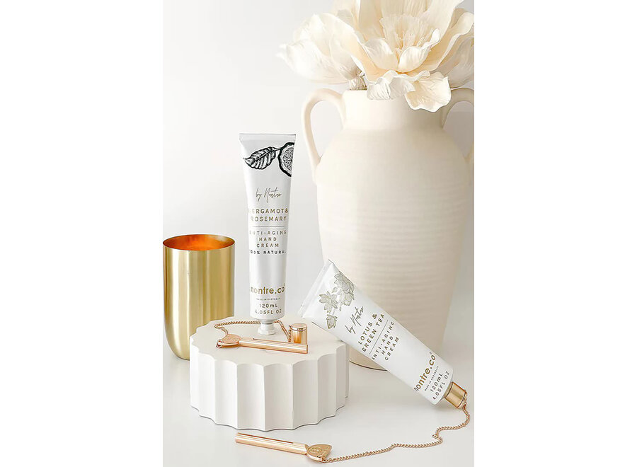 NATURAL HAND CREAM BERGAMOT & ROSEMARY 120ML