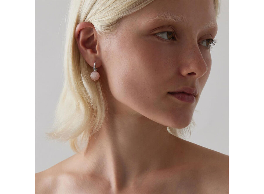 CAPELLA ROSE QUARTZ EARRINGS