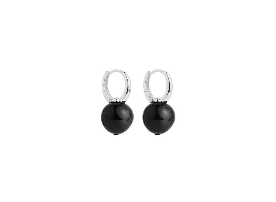 CAPELLA BLACK ONYX EARRINGS (E7261)