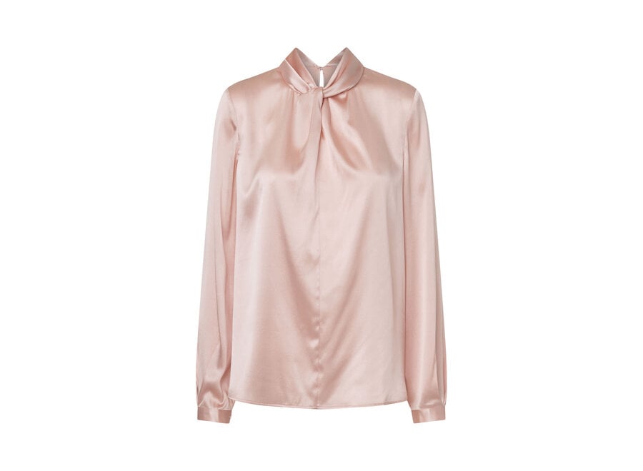 KNOT NECK BLOUSE