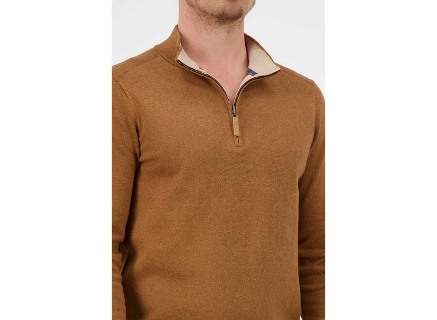 GARDEUR PULLOVER HALF ZIP SWEATER