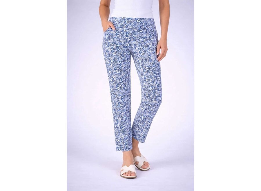PAISLEY 28" SLIM ANKLE PANT