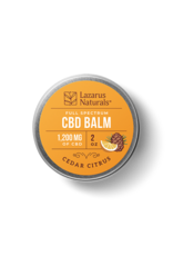 Lazarus Naturals Lazarus Naturals 1,200 cbd balm cedar citrus