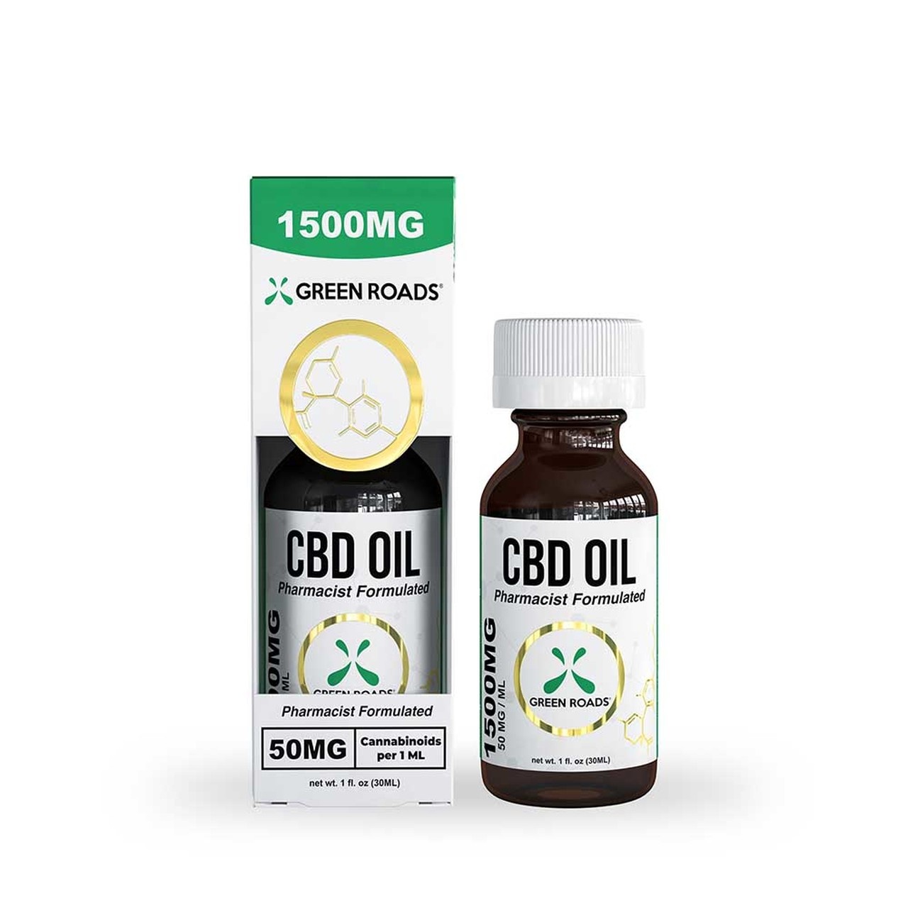 Green Roads 1500mg Oil (30ml) The CBD Shoppe Warner Robins