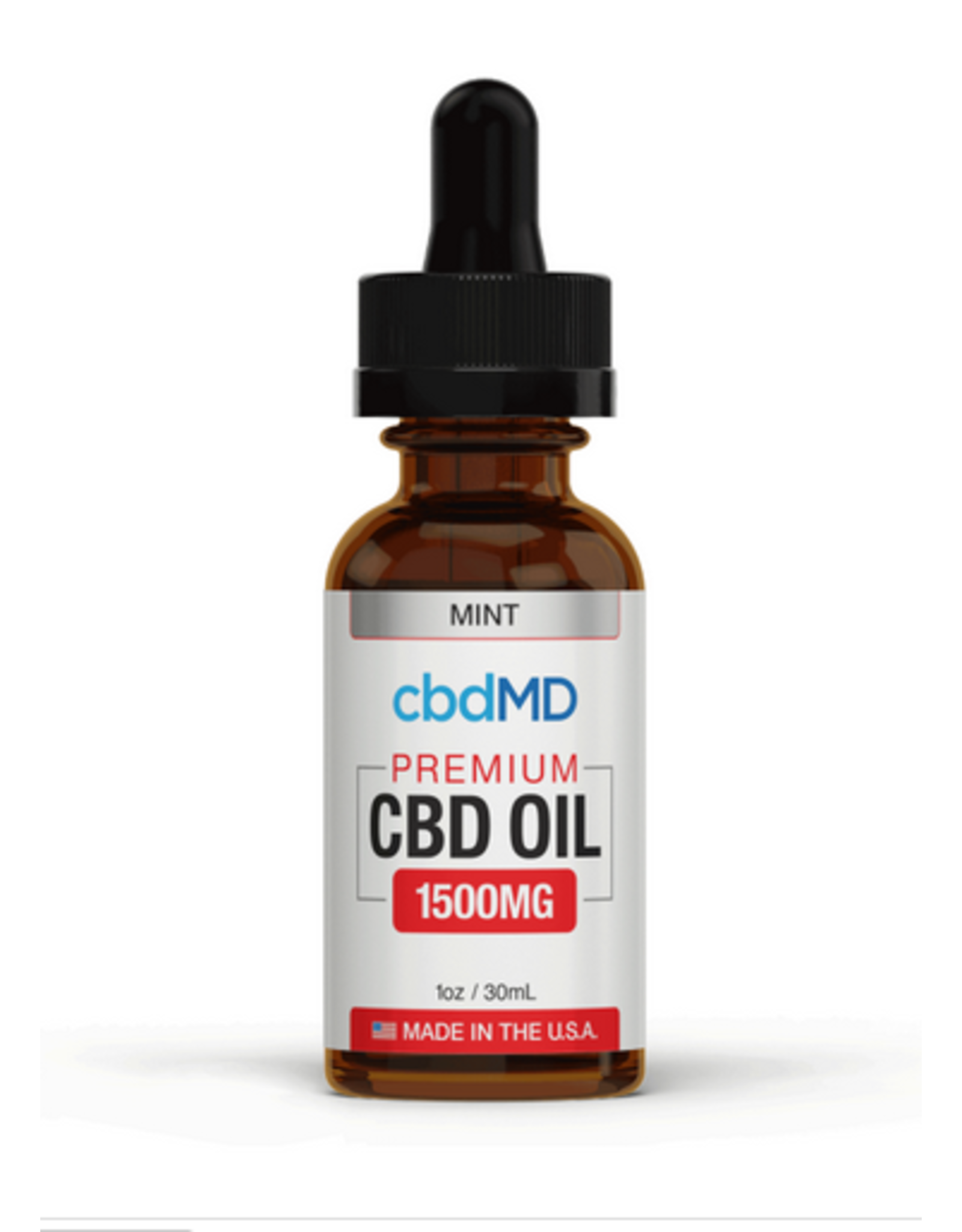 CBD MD CBD md tincture drops 30ml mint 1500mg