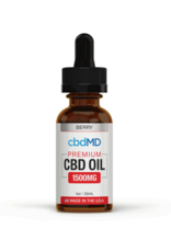 CBD MD CBD md oil tincture drops 30ml berry 1500mg