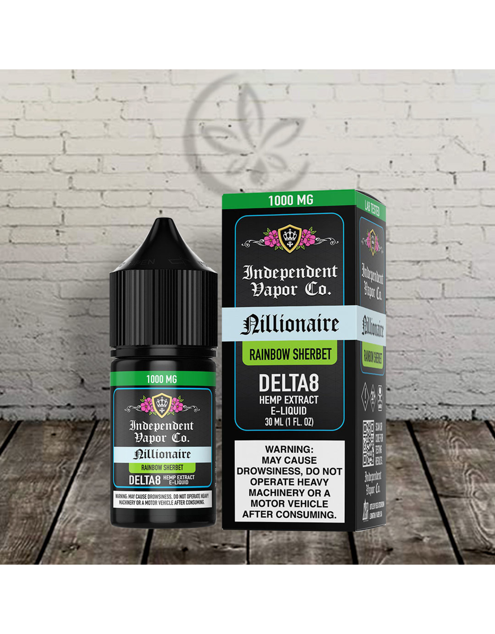 nillionaire d8 E liquid rainbow sherbet