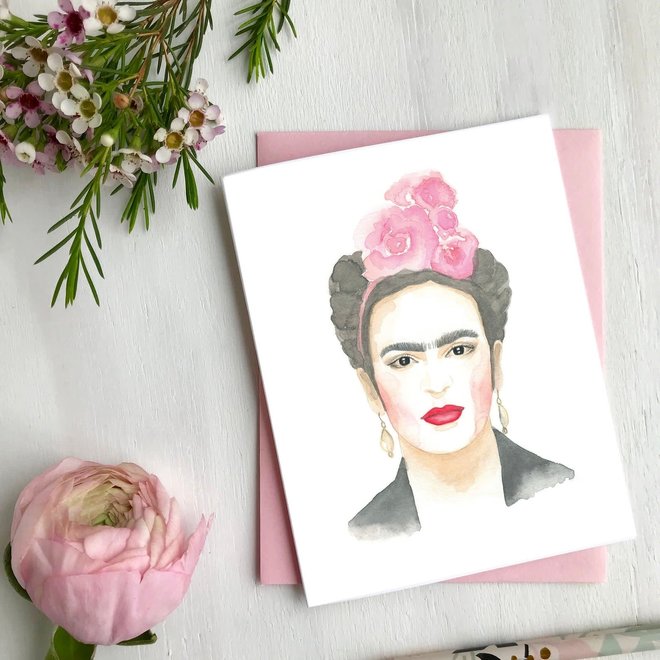 Carte de souhaits - Frida