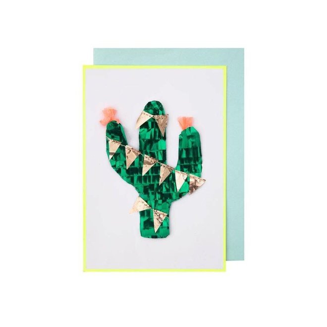 Carte de souhaits - Piñata Cactus