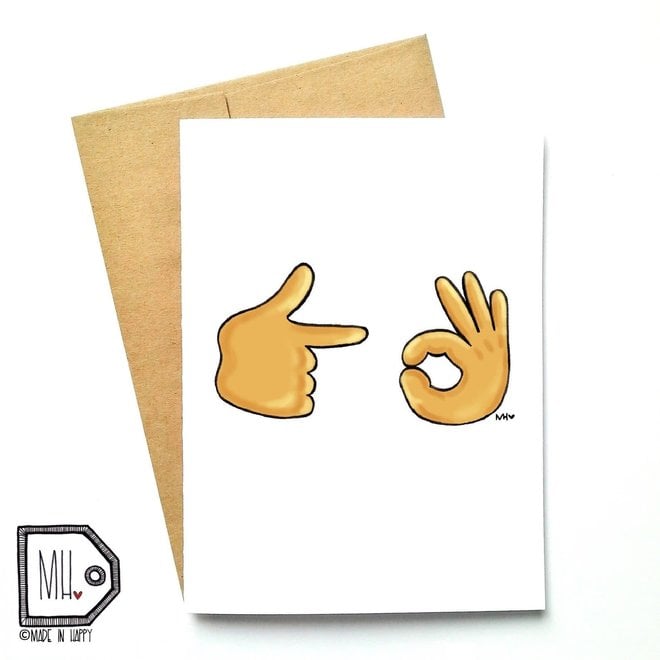 Carte de souhaits - Emoji