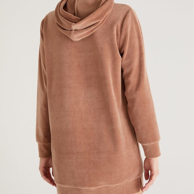 Robe Margot - Velours beige