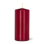 Bougie pilier 6'' - Rouge foncé