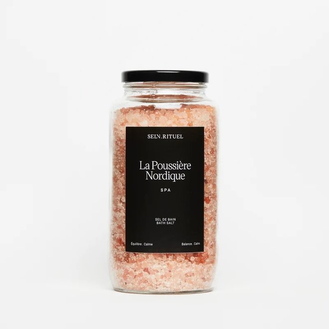 Pot de sel de bain - Poussière Nordique - 1100g