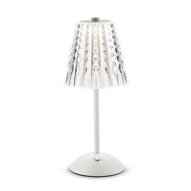 Lampe de table LED 12'' -  Cristal