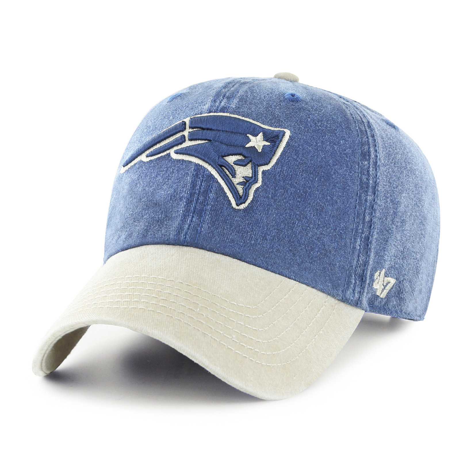 '47 Brand Patriots Hat 2-Tone - Denim/Beige